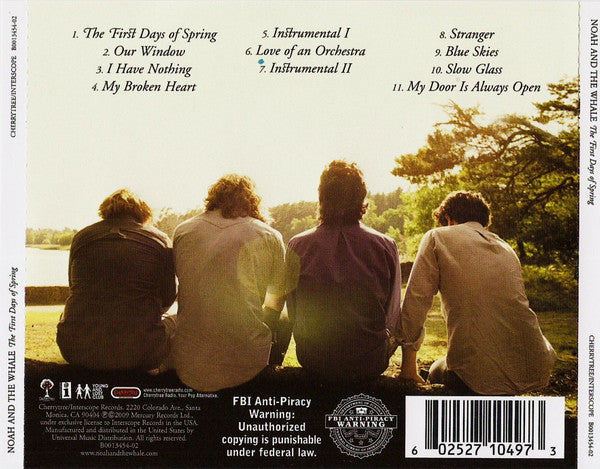 Noah And The Whale : The First Days Of Spring (CD, Album)