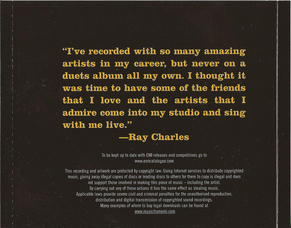 Ray Charles : Genius Loves Company (CD, Album)