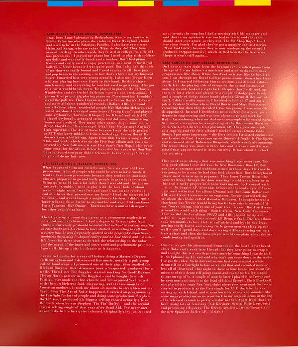 The Art Of Noise : Noise In The City (Live In Tokyo, 1986) (2xLP, Ltd, Num, Whi)