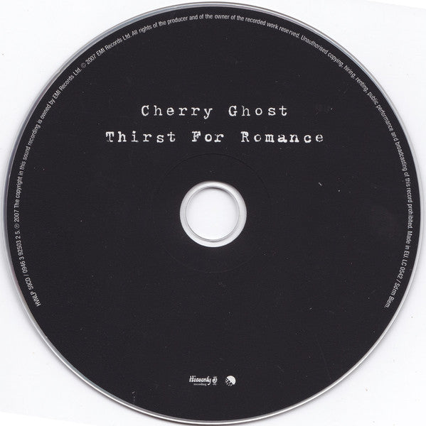 Cherry Ghost : Thirst For Romance (CD, Album)