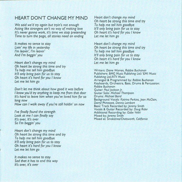 Elaine Paige : Love Can Do That (CD, Album)