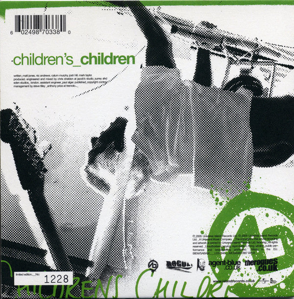 Agent Blue (2) : Children's_Children (7", S/Sided, Ltd, Num, Gre)