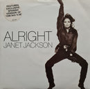 Janet Jackson : Alright (7", Single, Sil)