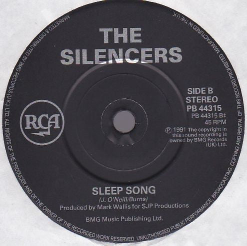 The Silencers : Bulletproof Heart (7", Single)