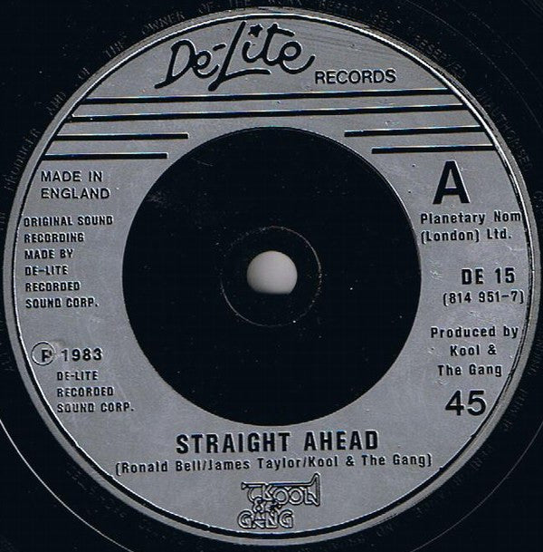 Kool & The Gang : Straight Ahead (7", Single)