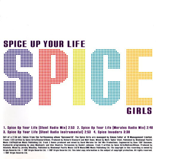 Spice Girls : Spice Up Your Life (CD, Single, CD1)