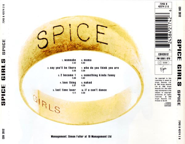 Spice Girls : Spice (CD, Album)
