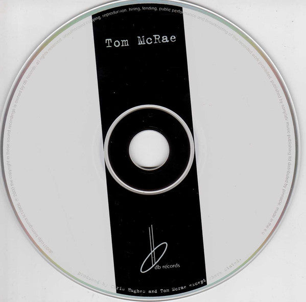 Tom McRae : Tom McRae (CD, Album)