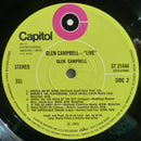 Glen Campbell : Live (LP, Album, Gre)