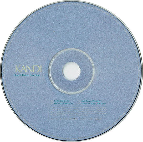 Kandi : Don't Think I'm Not (CD, Single)