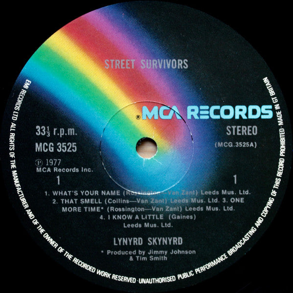 Lynyrd Skynyrd : Street Survivors (LP, Album)