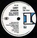 Carey Johnson : Real Fashion Reggae Style (7", Single)