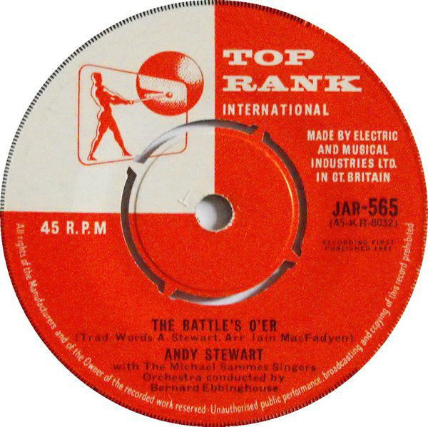 Andy Stewart : The Battle's O'er (7", Single)