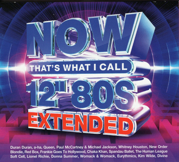 Various : Now That's What I Call 12" 80s: Extended (4xCD, Comp)