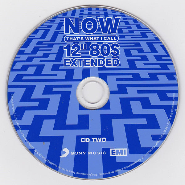Various : Now That's What I Call 12" 80s: Extended (4xCD, Comp)