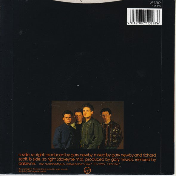 The Railway Children : So Right (7", Single, Sil)