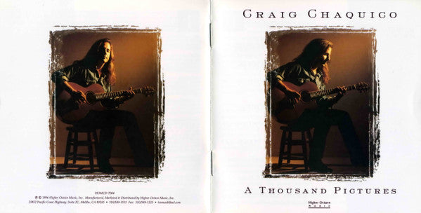 Craig Chaquico : A Thousand Pictures (CD, Album, Enh)