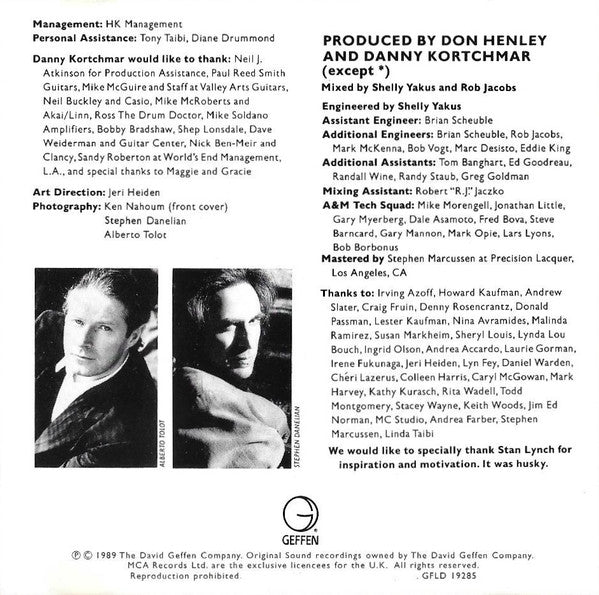 Don Henley : The End Of The Innocence (CD, Album, RE)