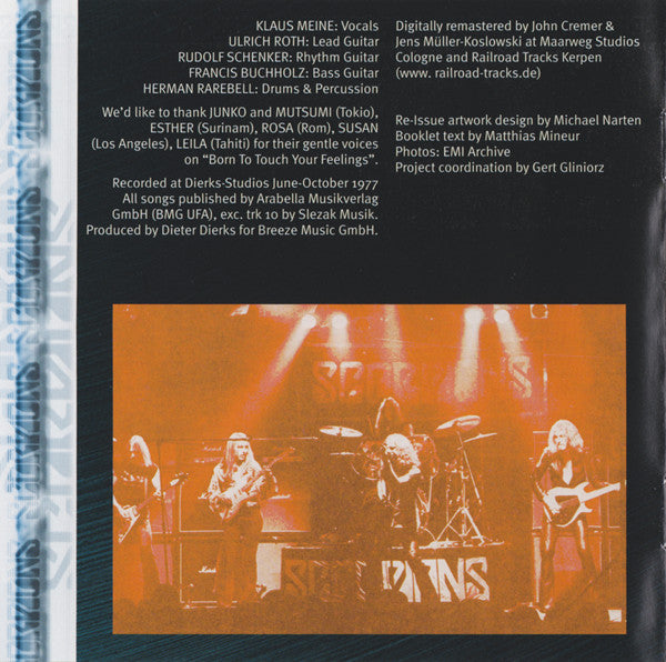 Scorpions : Taken By Force (CD, Album, RE, RM)