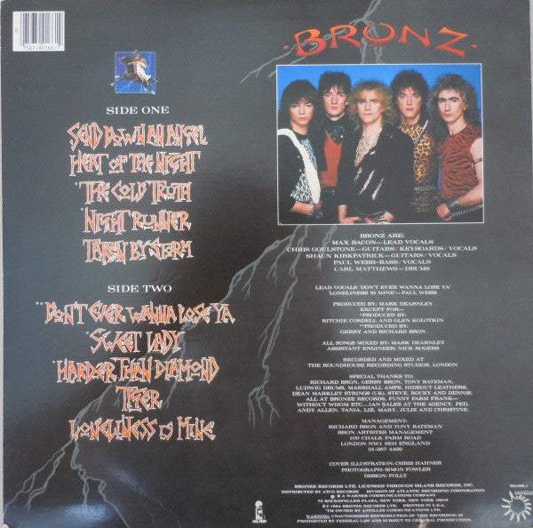 Bronz : Taken By Storm (LP, Album)