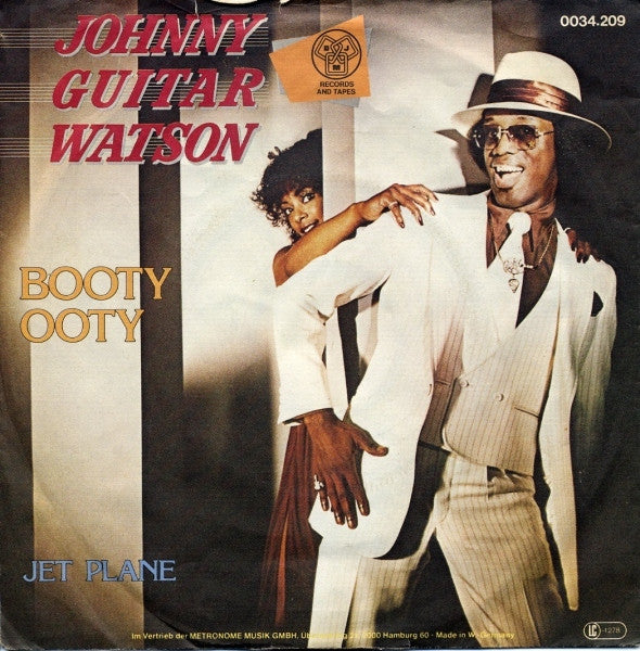 Johnny Guitar Watson : Booty Ooty (7", Single)