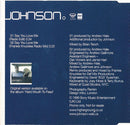 Johnson : Say You Love Me (CD, Single, Promo)