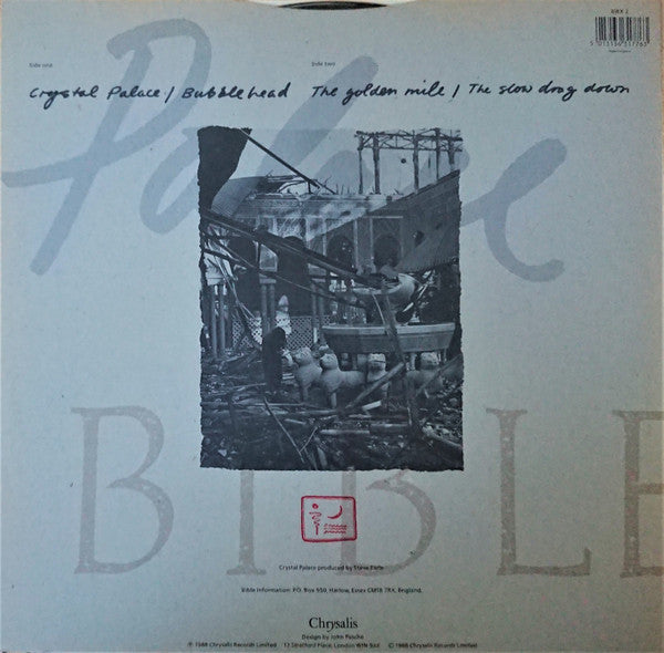 The Bible : Crystal Palace (12")