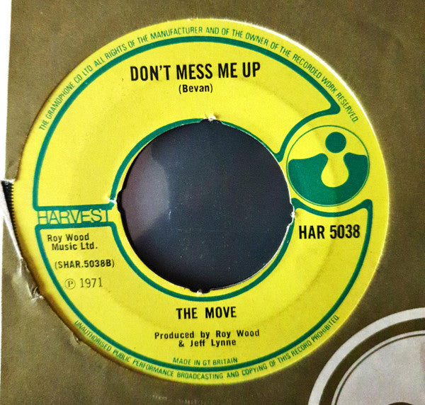 The Move : Tonight (7", Single)