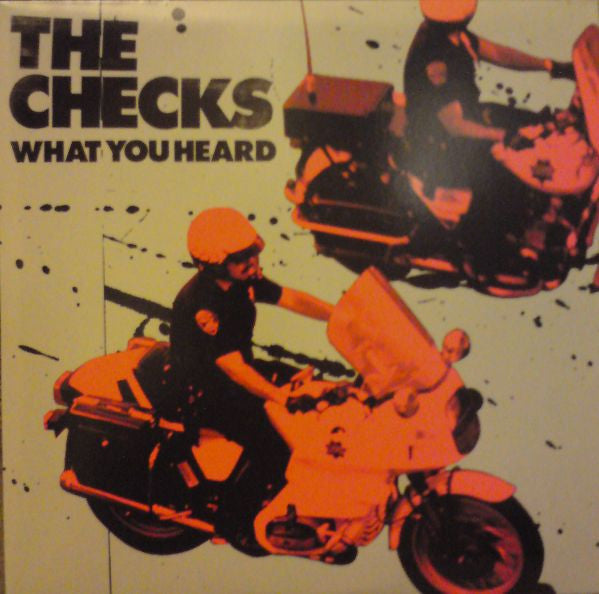 The Checks : What You Heard (7", Single, RE)