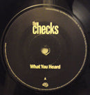 The Checks : What You Heard (7", Single, RE)