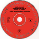 John McLaughlin, Al Di Meola, Paco De Lucía : Friday Night In San Francisco (HDCD, Album, RE, RM)