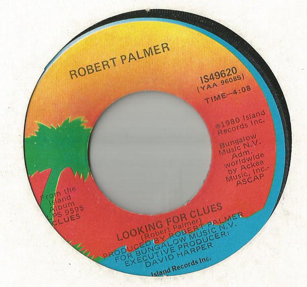 Robert Palmer : Looking For Clues (7", Single)