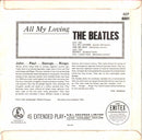 The Beatles : All My Loving (7", EP, 1st)