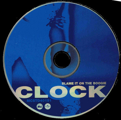 Clock : Blame It On The Boogie (CD, Single)