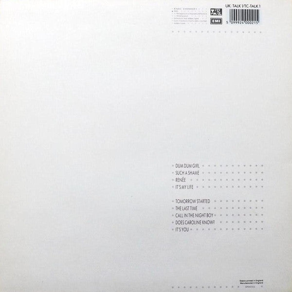 Talk Talk : It's My Life (LP, Album)