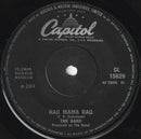 The Band : Rag Mama Rag (7", Single, Sol)