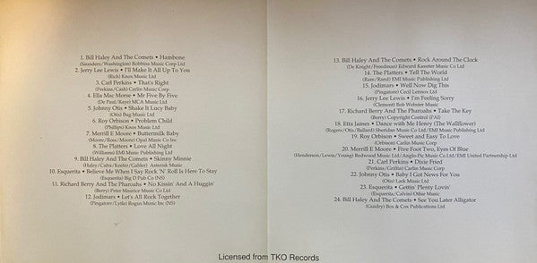 Various : Rock Around The Clock - 24 Juke Box Classics (CD, Comp)