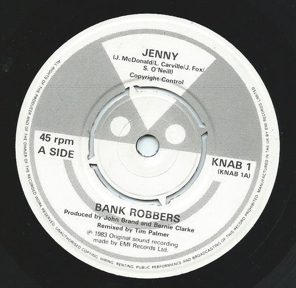 Bank Robbers : Jenny (7")