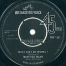 Manfred Mann : Come Tomorrow (7", Single)