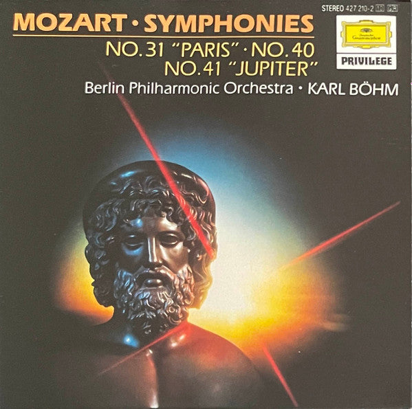 Wolfgang Amadeus Mozart / Berliner Philharmoniker, Karl Böhm : Symphonien Nr. 31 »Pariser« • Nr. 40 • Nr. 41  »Jupiter« (CD, Comp, RE)