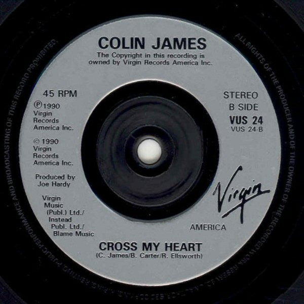 Colin James (2) : Just Came Back (7")