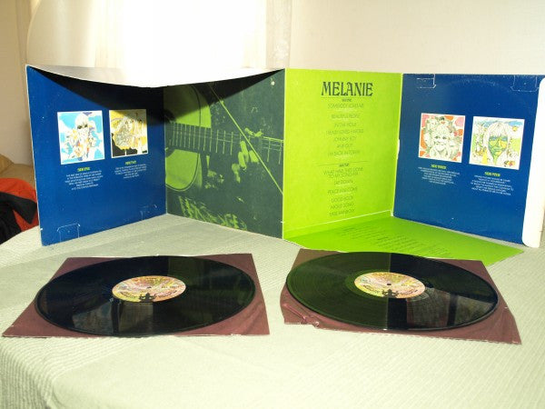 Melanie (2) : Four Sides Of Melanie (2xLP, Comp)