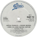 Aretha Franklin & George Michael : I Knew You Were Waiting (For Me) (12")