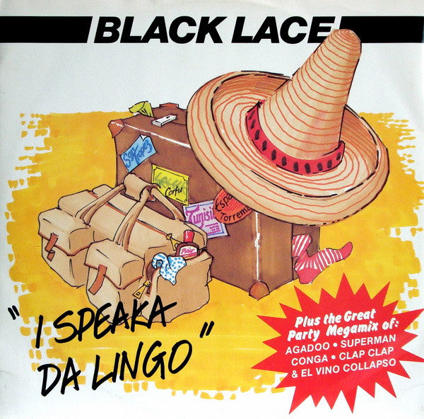 Black Lace : I Speaka Da Lingo (12", P/Mixed)