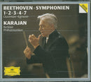 Beethoven*, Karajan*, Berliner Philharmoniker : 9 Symphonien, Ouvertüren (6xCD + Box, Comp)