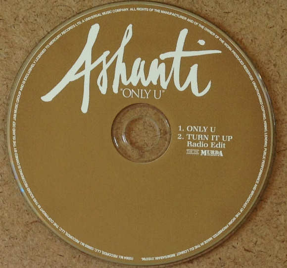 Ashanti : Only U (CD, Single)