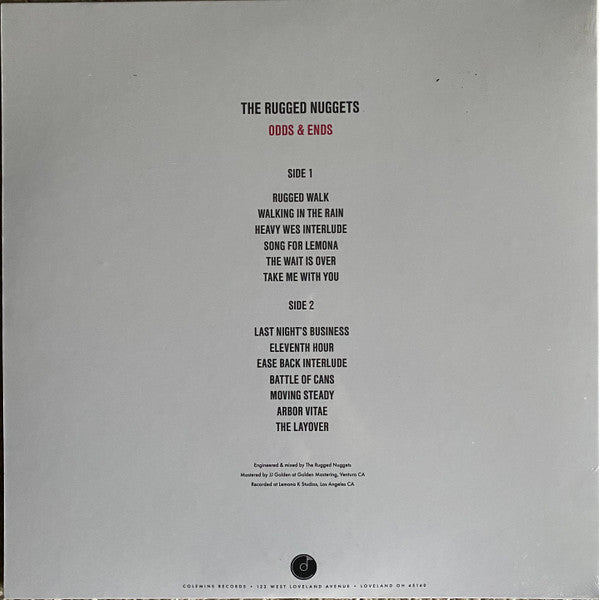 The Rugged Nuggets : Odds & Ends (LP, Album, Ltd, Whi)