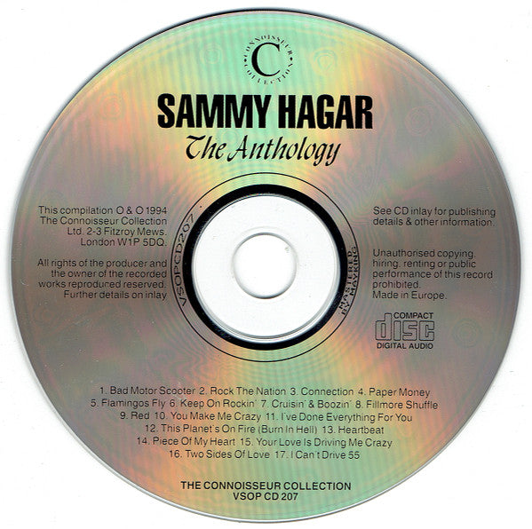 Sammy Hagar : The Anthology (CD, Comp)