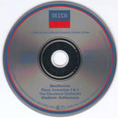 Ludwig van Beethoven - Vladimir Ashkenazy, The Cleveland Orchestra : Piano Concertos 3 & 4 (CD, Album, RE)