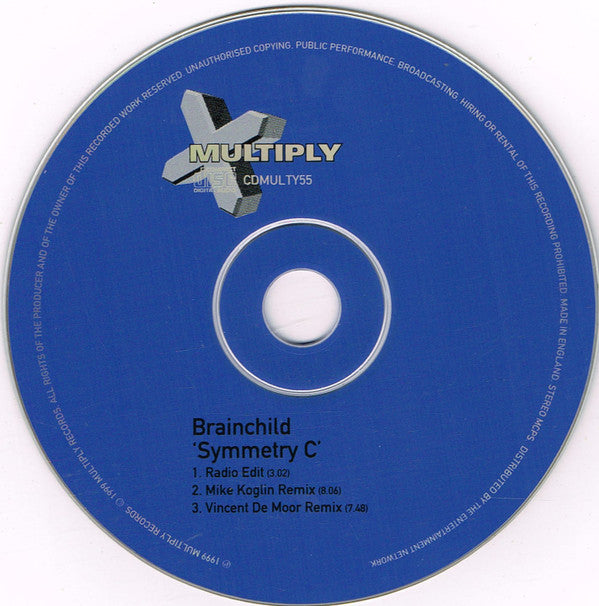 Brainchild : Symmetry C (CD, Single)